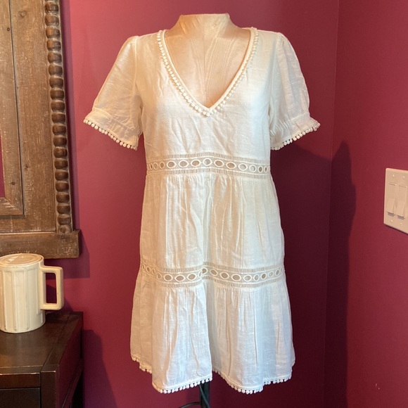 Show Me Your Mumu Hera Mini White Dress XS - Picture 2 of 10